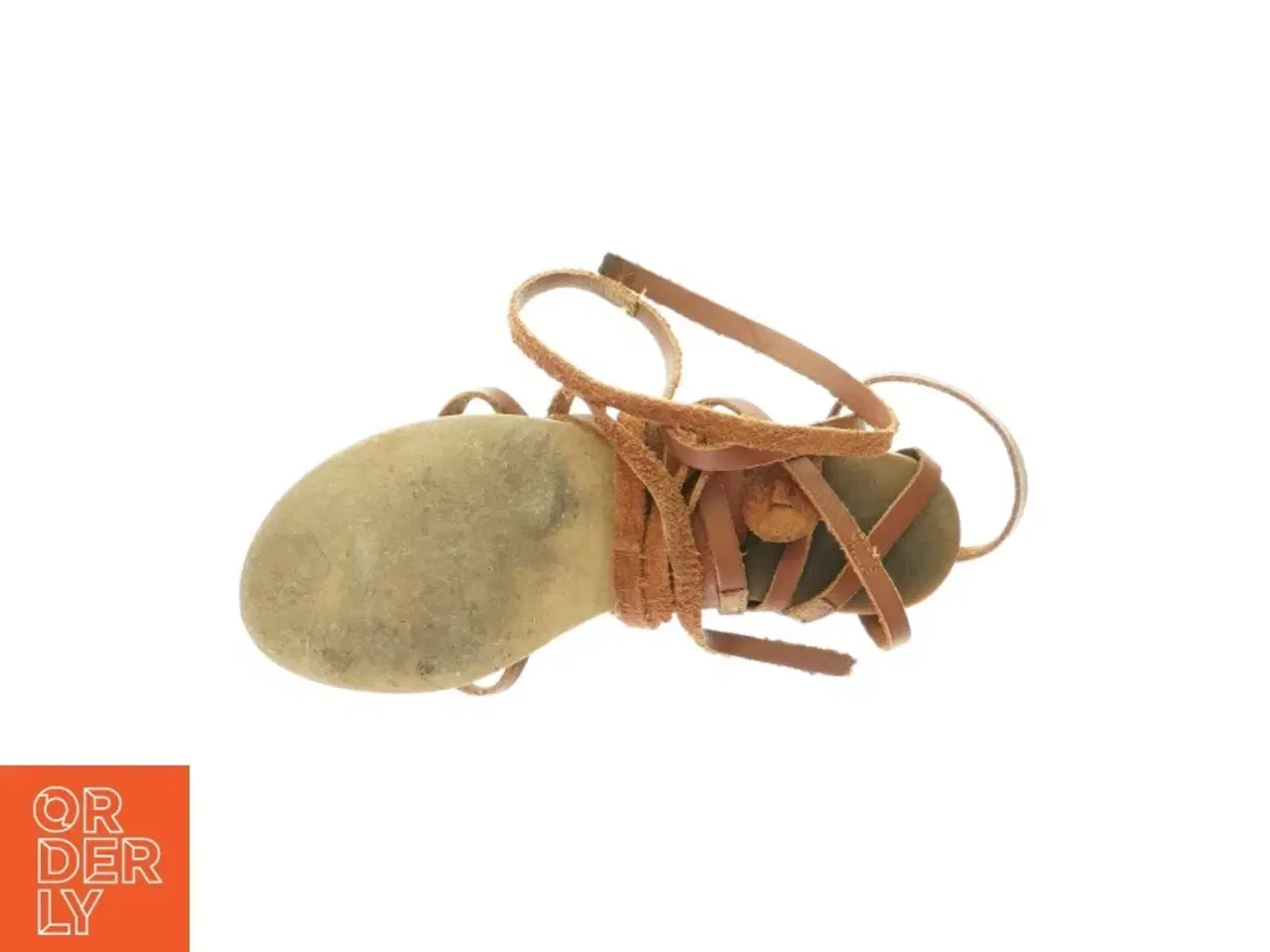 Billede 2 - Sandaler med lang snøre (str. ca. 36,5)