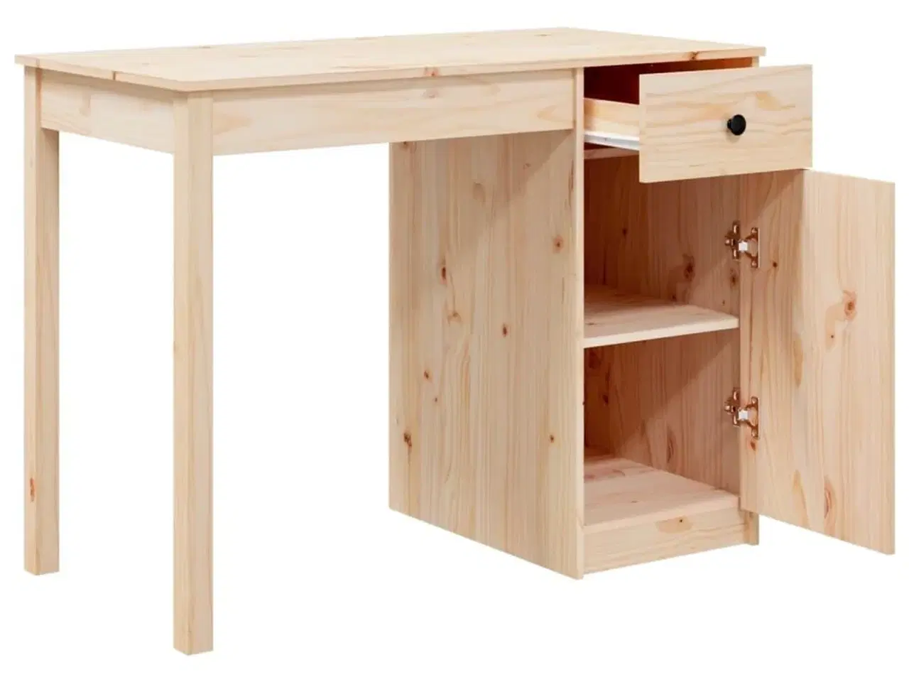 Billede 7 - Skrivebord 100x50x75 cm massivt fyrretræ