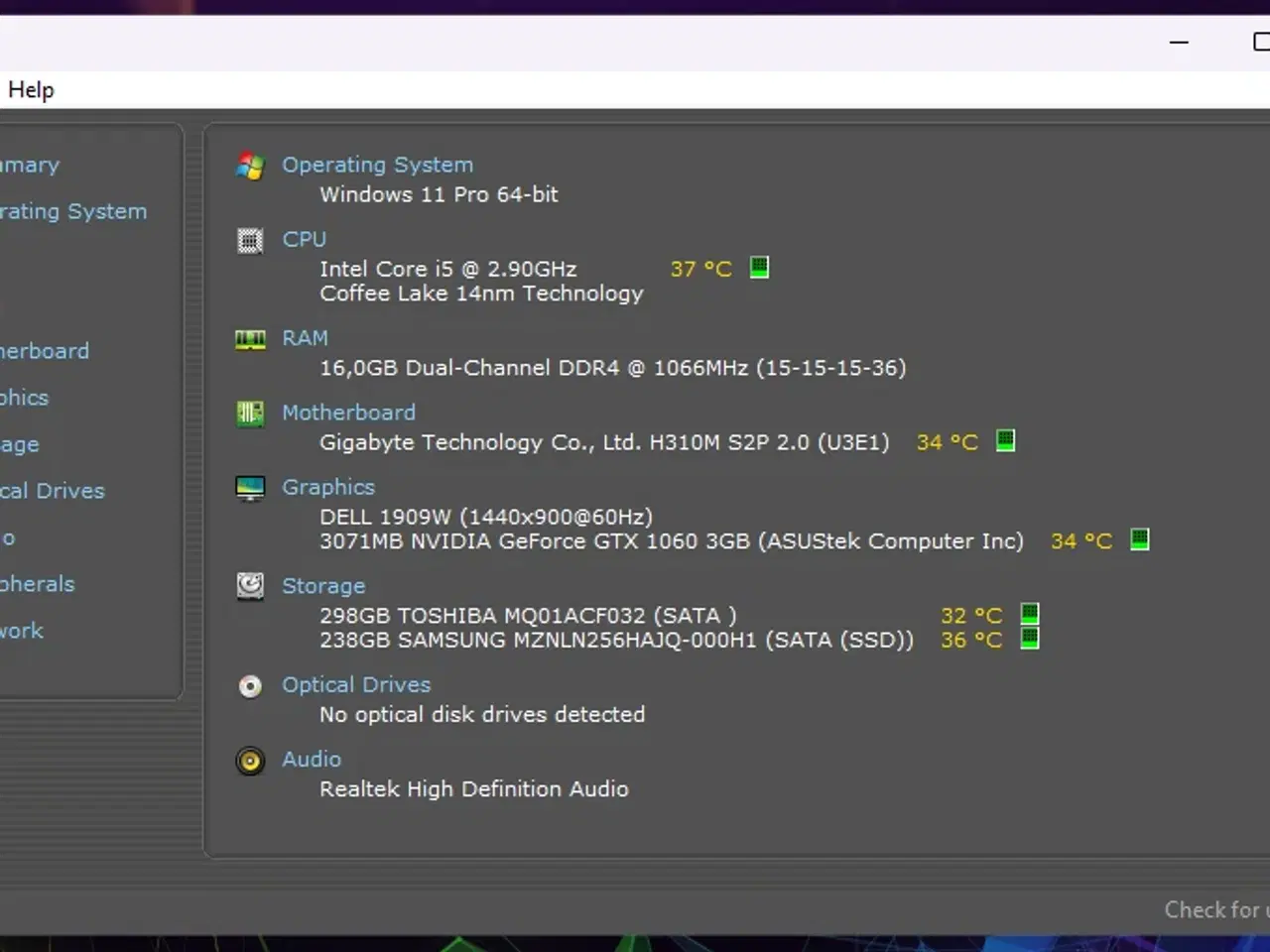 Billede 8 - Entry Gamer, i5-9400, 4.10 GHz, GTX 1060, 16GB RAM