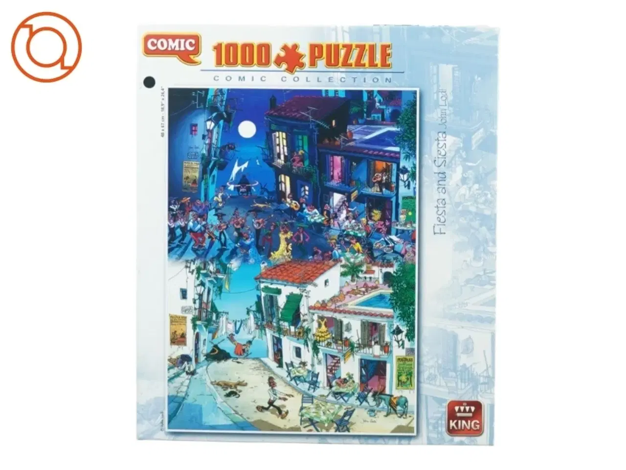 Billede 1 - Puslespil, 1000 fra King (str. 23 x 28 cm)