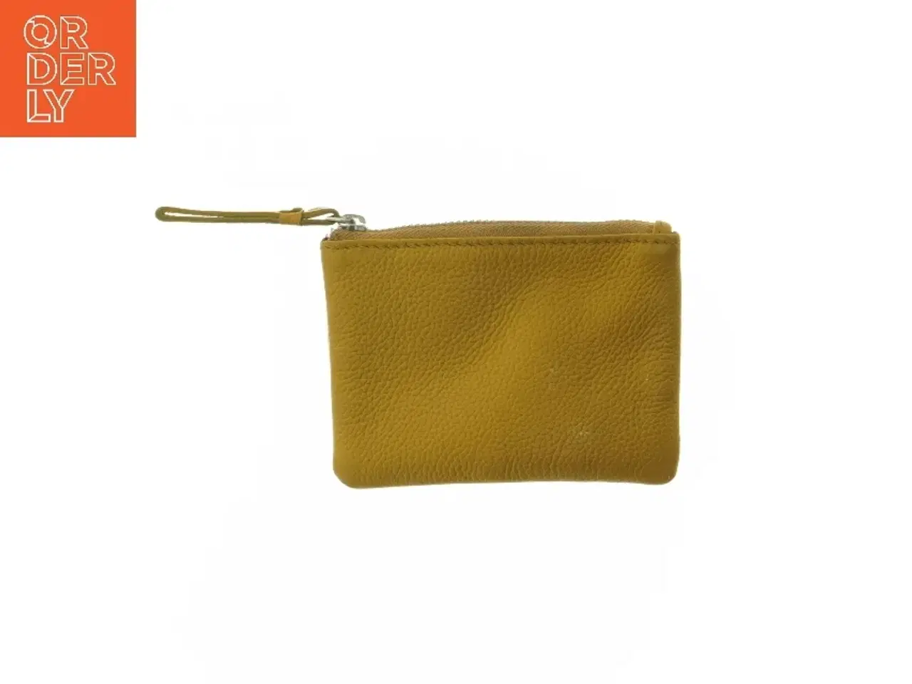 Billede 4 - Gul pung med lynlås (str. 9x11,5 cm)