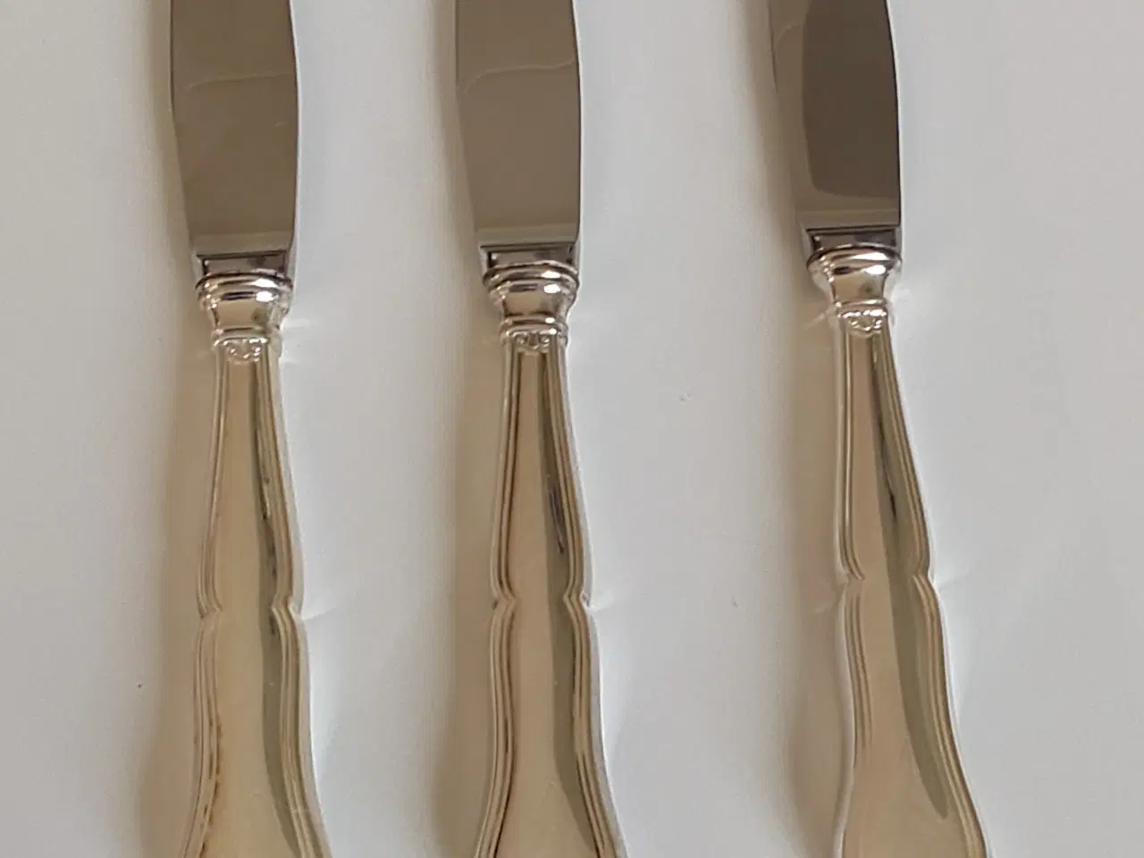 Billede 1 - Rita sølvbestik frugtknive tretårnet