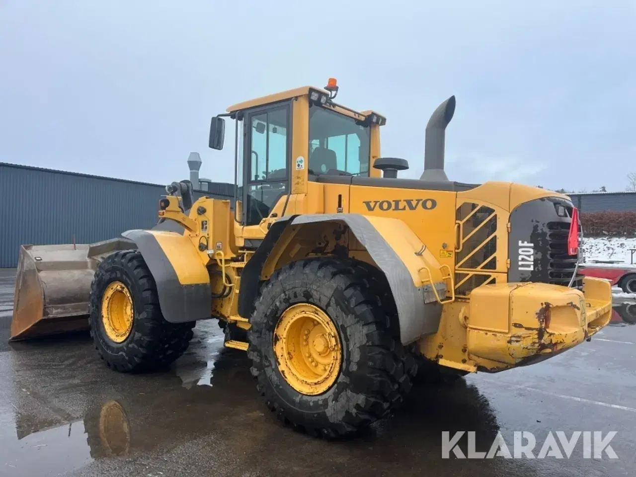 Billede 4 - Gummiged Volvo L120 F