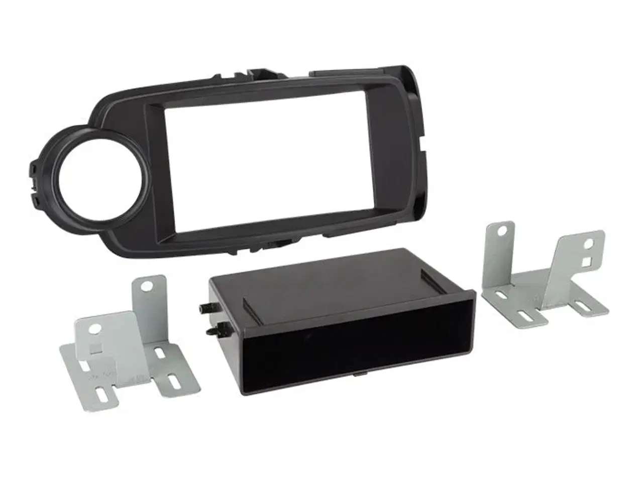 Billede 1 - Radioramme 2-din Toyota Yaris 2014- sort
