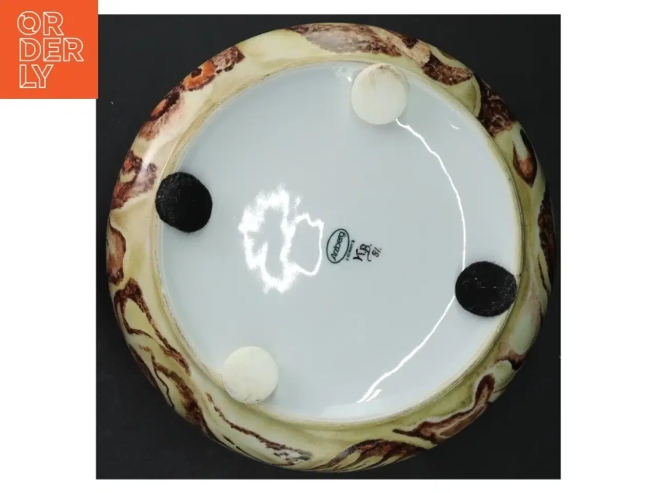 Billede 4 - Porcelænsskål med marmoreret mønster fra Arzberg (str. 20 cm)