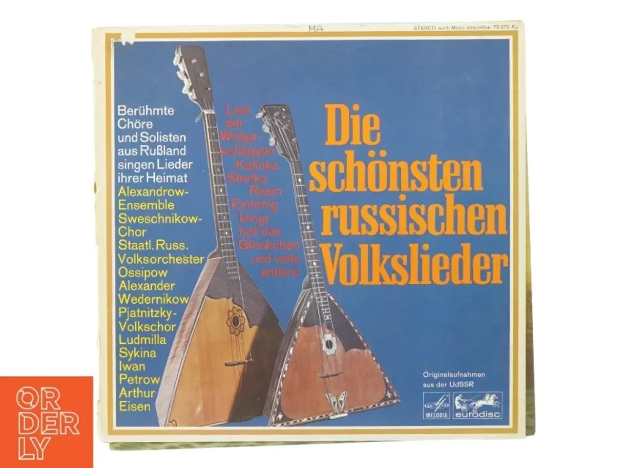 Billede 1 - Die schnsten russischen Volkslieder Vinylplade