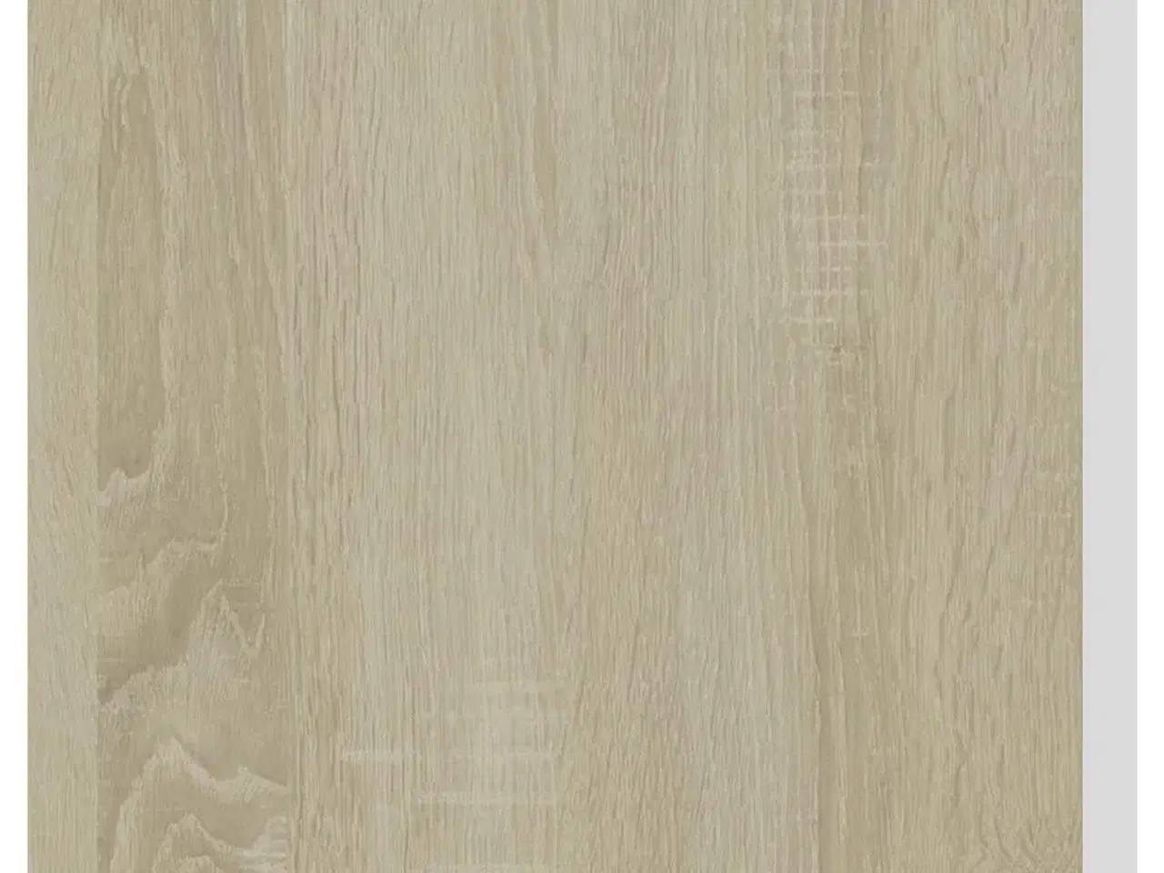 Billede 7 - Tv-bord 120x30x30 cm konstrueret træ hvid og sonoma eg