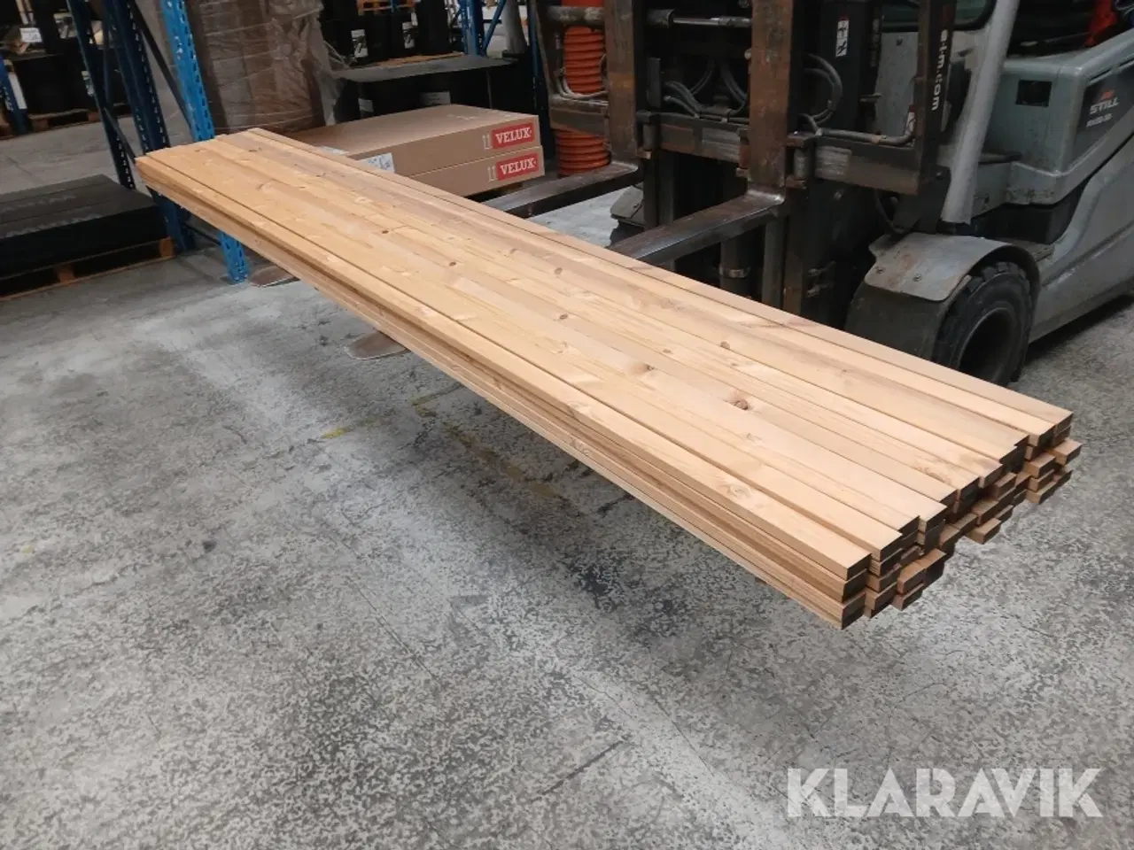 Billede 1 - Thermowood liste 18x40mm m/faset kanter