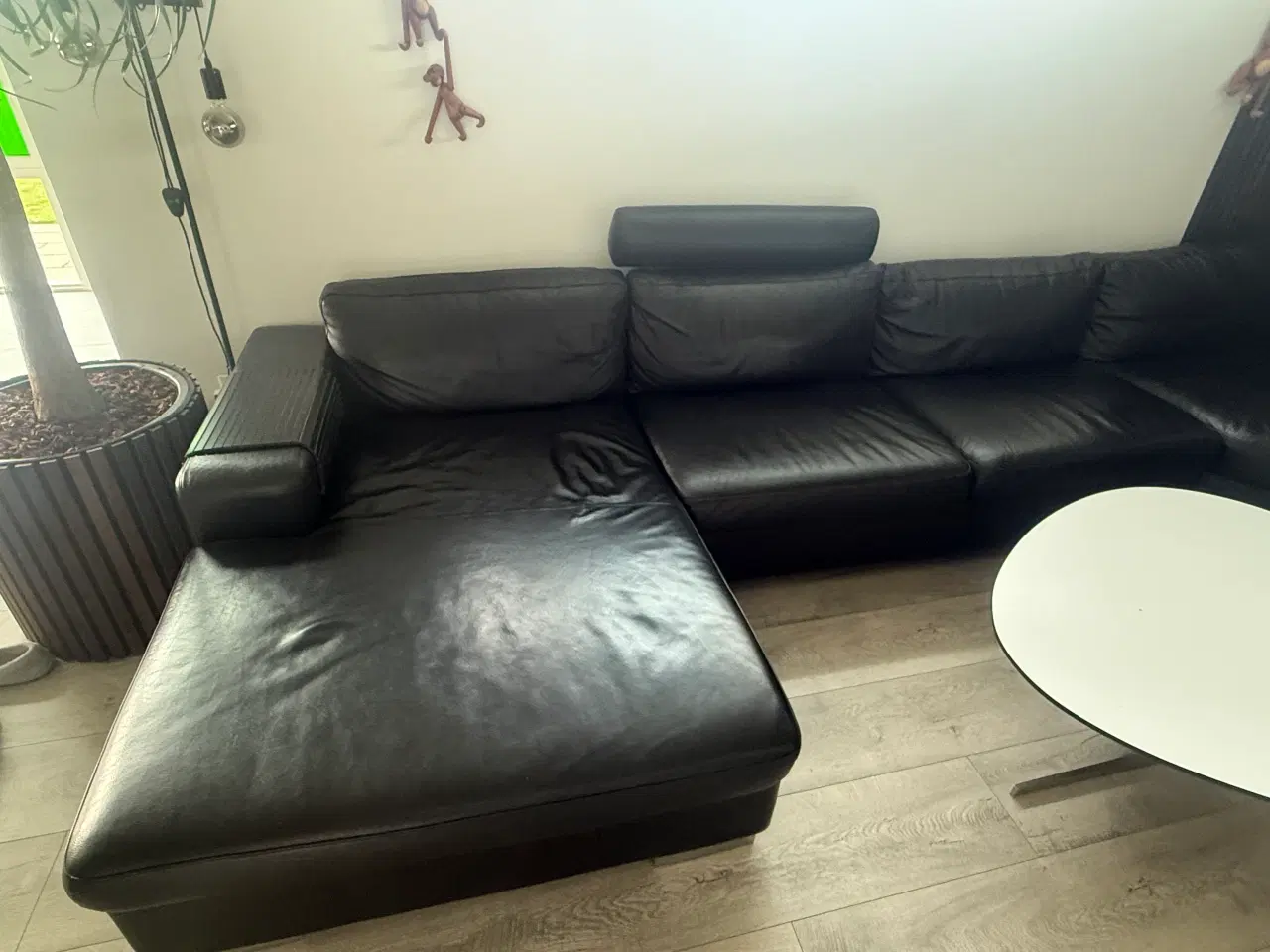 Billede 4 - Hjort Knudsen u-sofa i læder