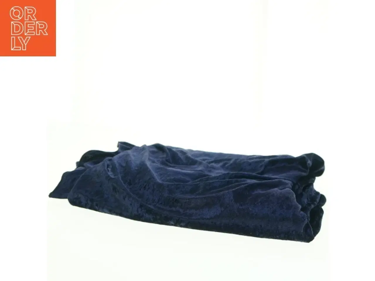 Billede 4 - Blåt nervøs velour (str. 233 x 163 cm)