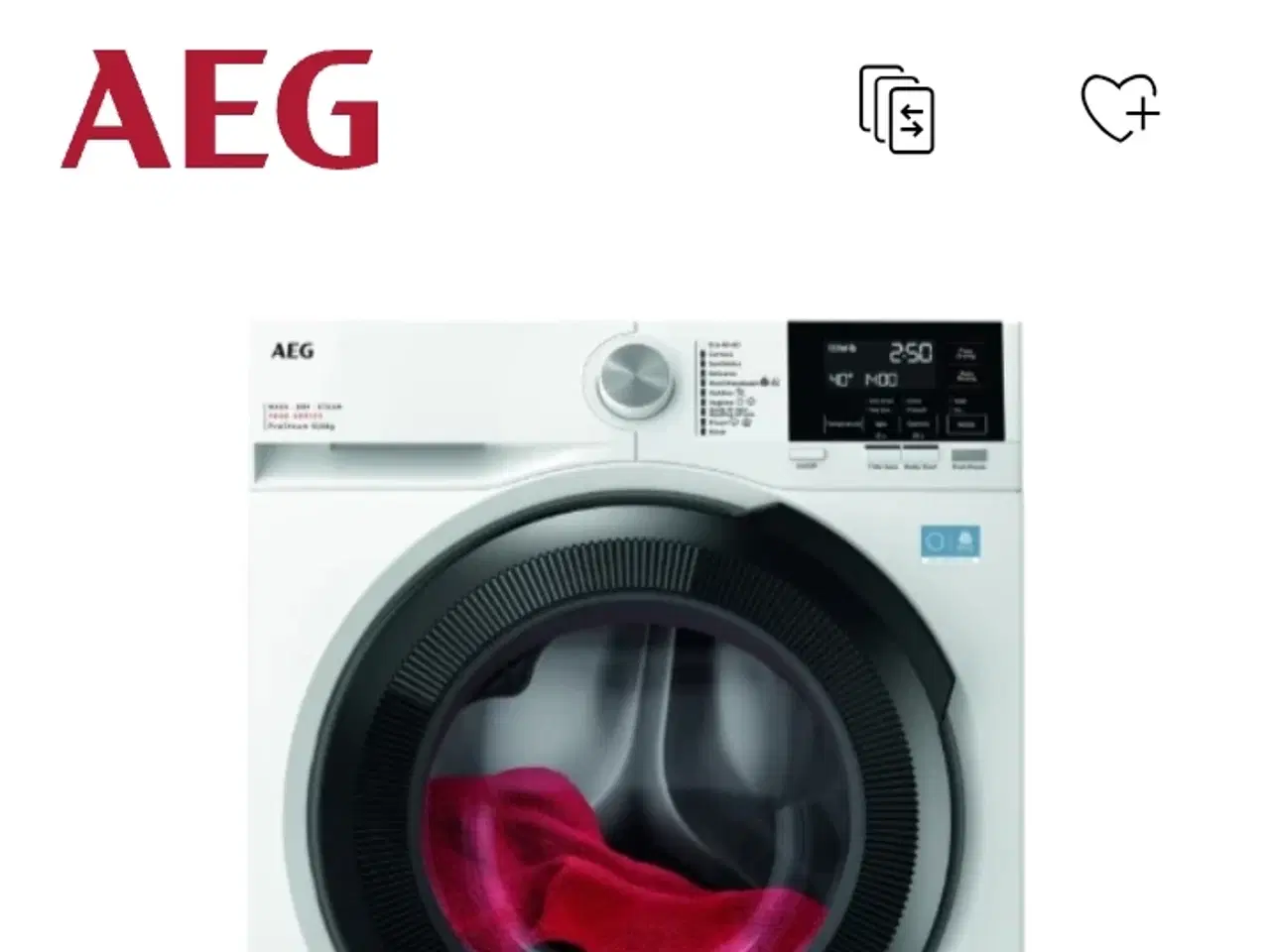 Billede 3 - Ny AEG vaskemaskine 