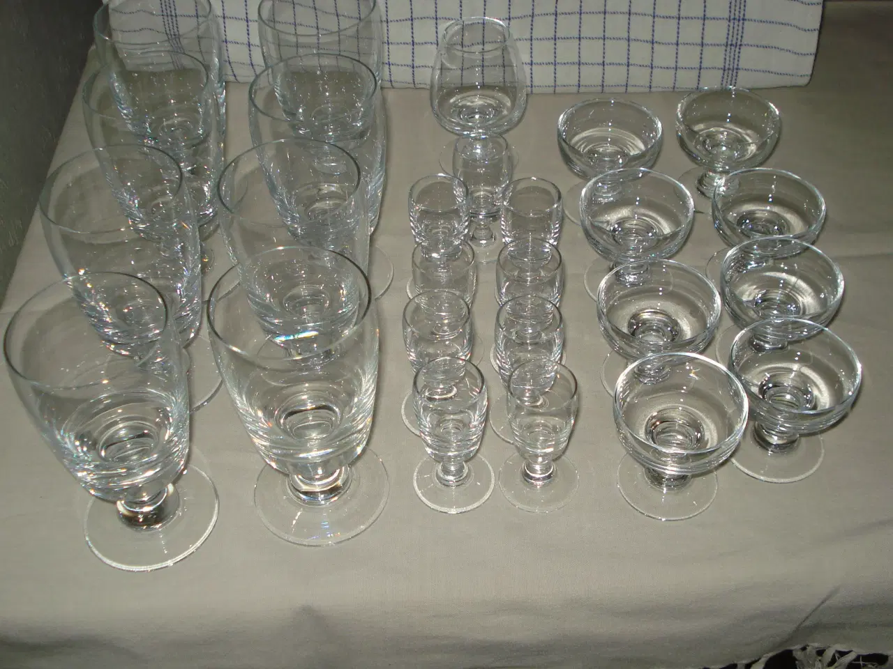 Billede 2 - Holmegaard glas Almue klar 