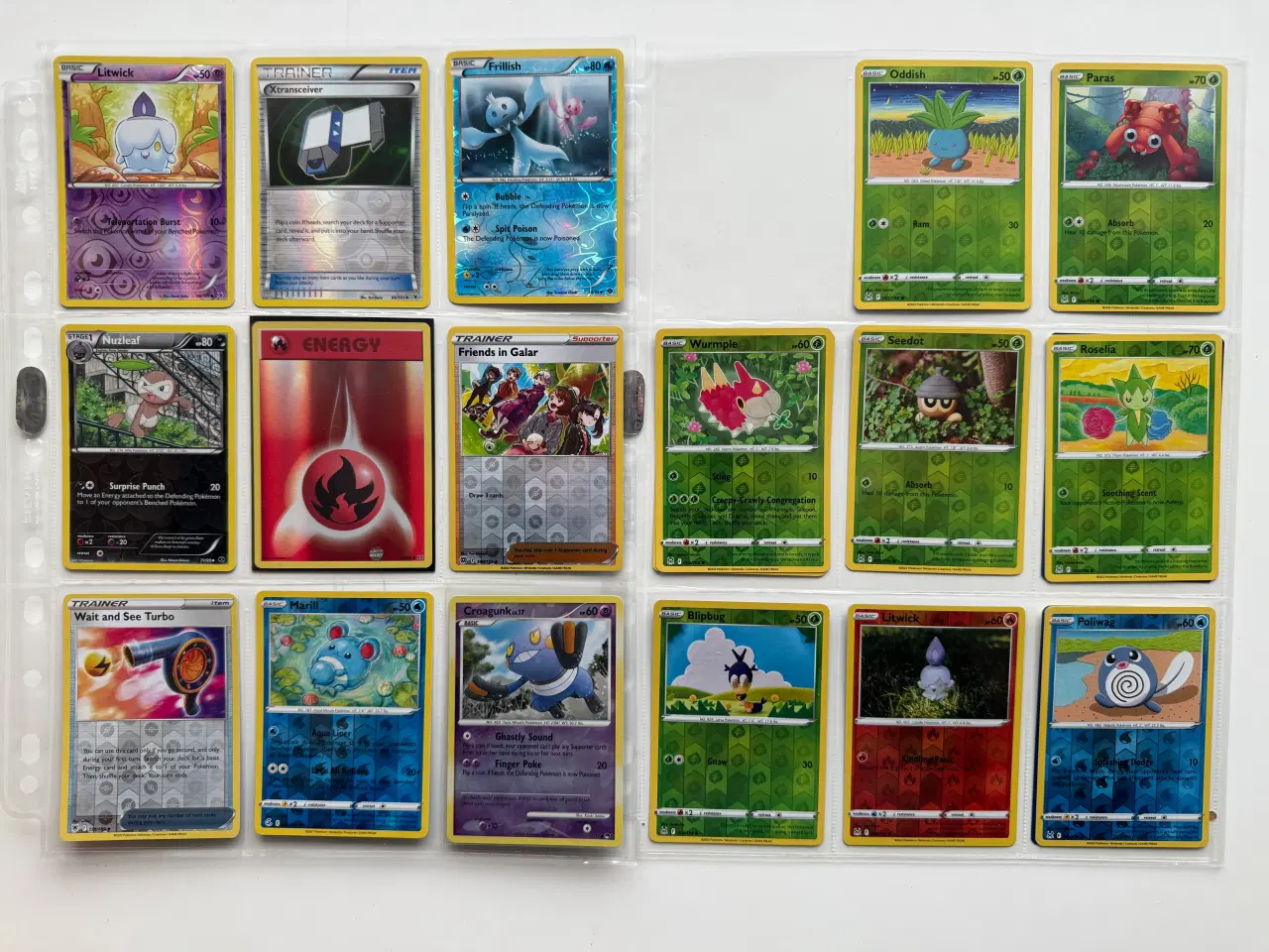 Billede 2 - Reverse (Glimmer) Pokémon kort