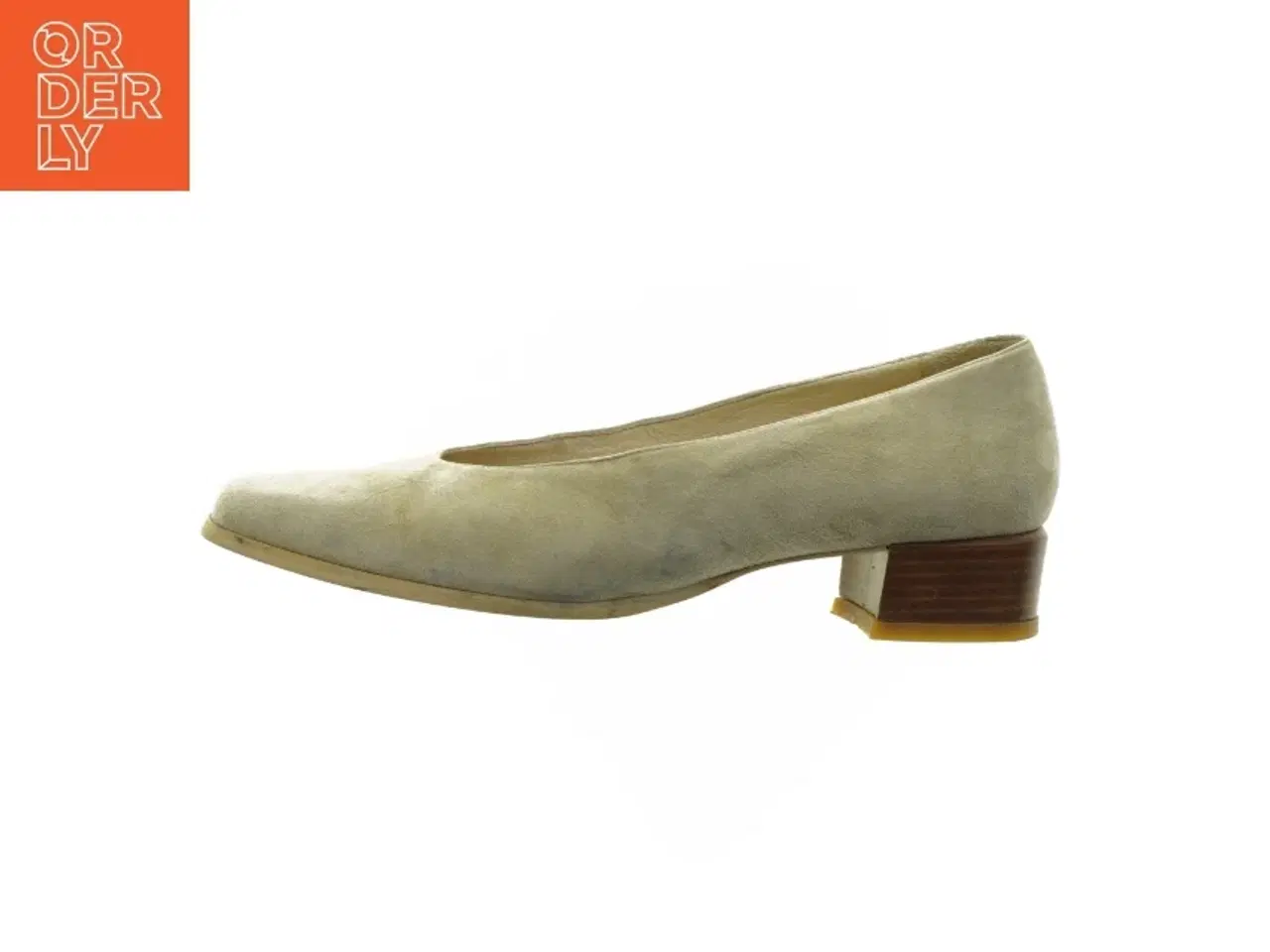 Billede 1 - Damepumps i ruskind fra Shoe Biz (str. 39)