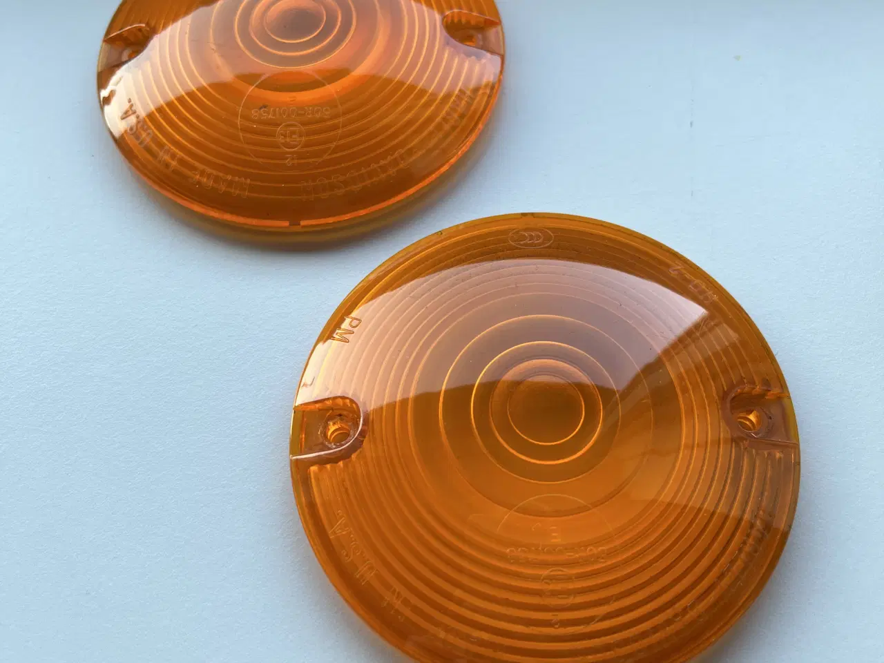 Billede 7 - Blinklysglas til Harley-Davidson tonet og orange