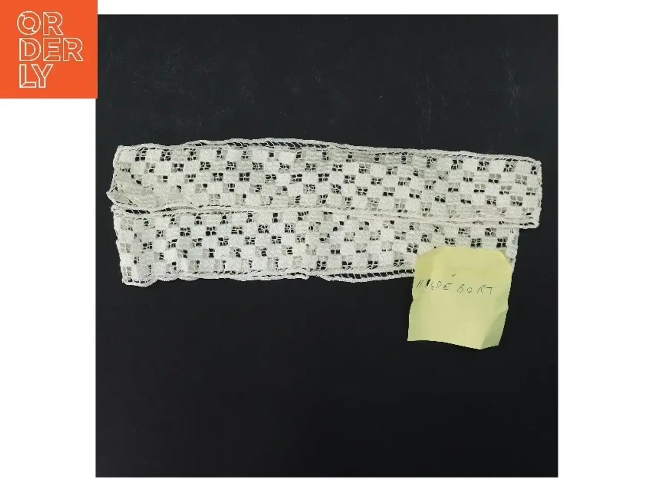 Billede 1 - Blondebånd (str. 2 stk 62x5 cm)