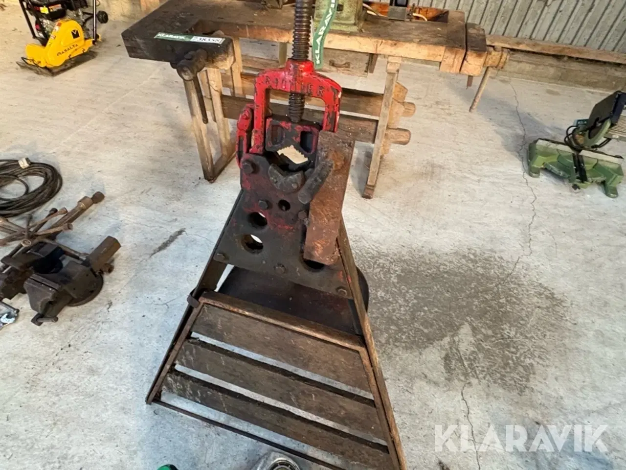 Billede 12 - Gevindskæresæt Rigid Med Rørbænk