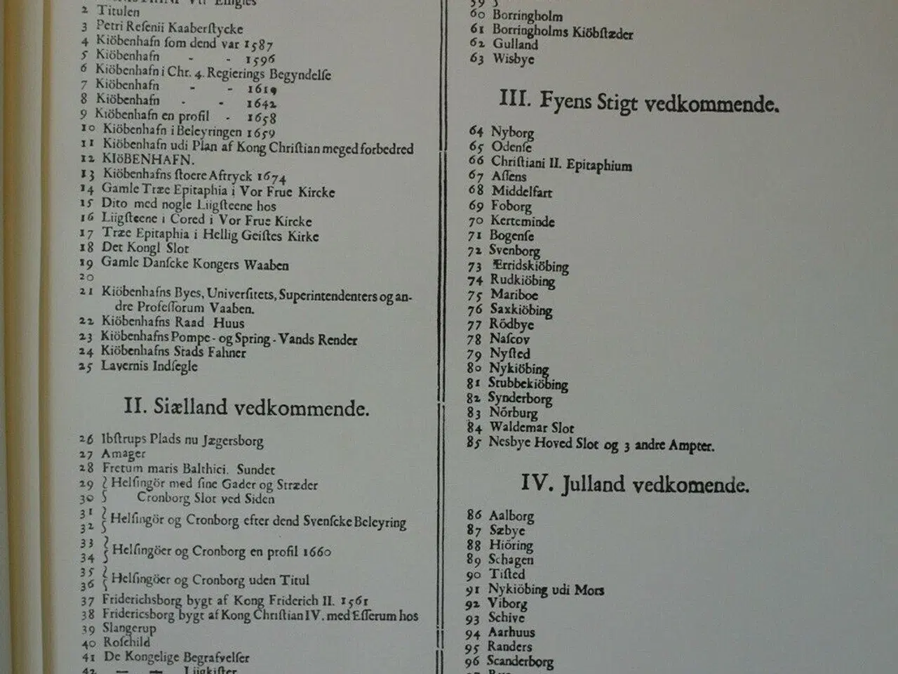 Billede 3 - kobberstikkene fra atlas danicus 1677, af peder ha