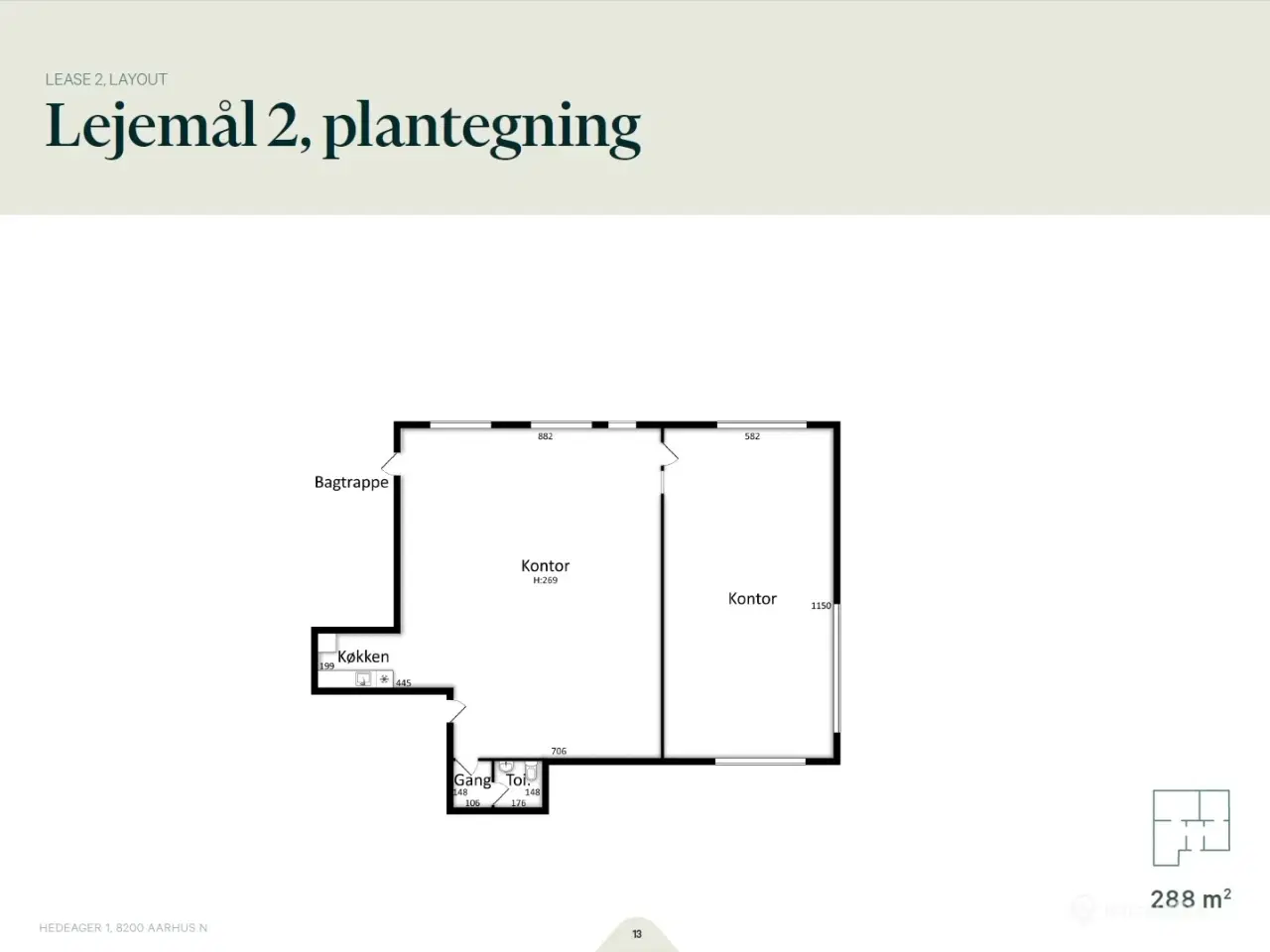 Billede 10 - Kontorlejemål med fælles kantine og mødefaciliteter