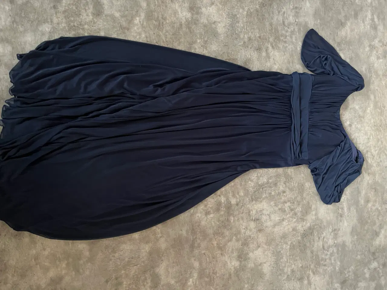 Billede 3 - Blå lang kjole