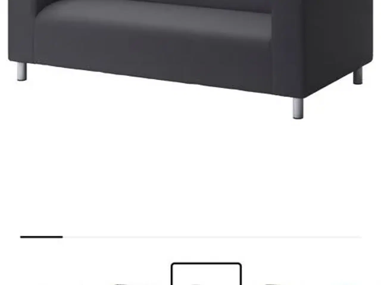 Billede 1 - Ikea sofa
