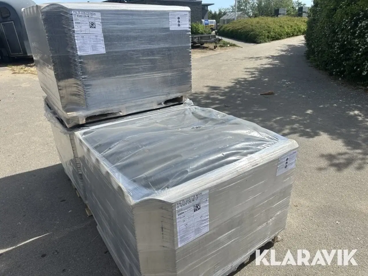 Billede 7 - Bølgeplader Euronit 700T HJ/HU sort – 225 styk