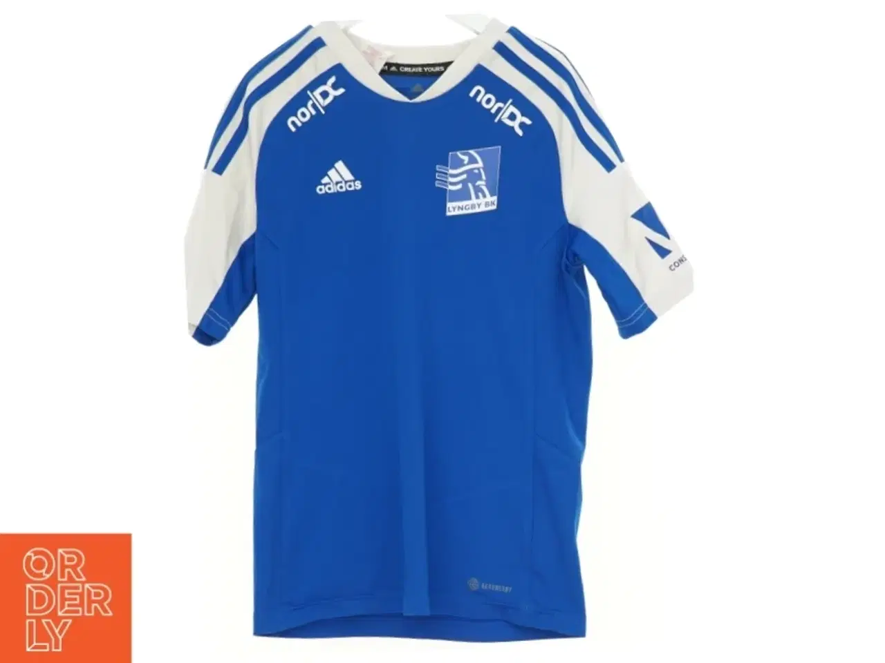 Billede 1 - Fodboldtrøje (Lyngby BK) fra Adidas (str. 152 cm)