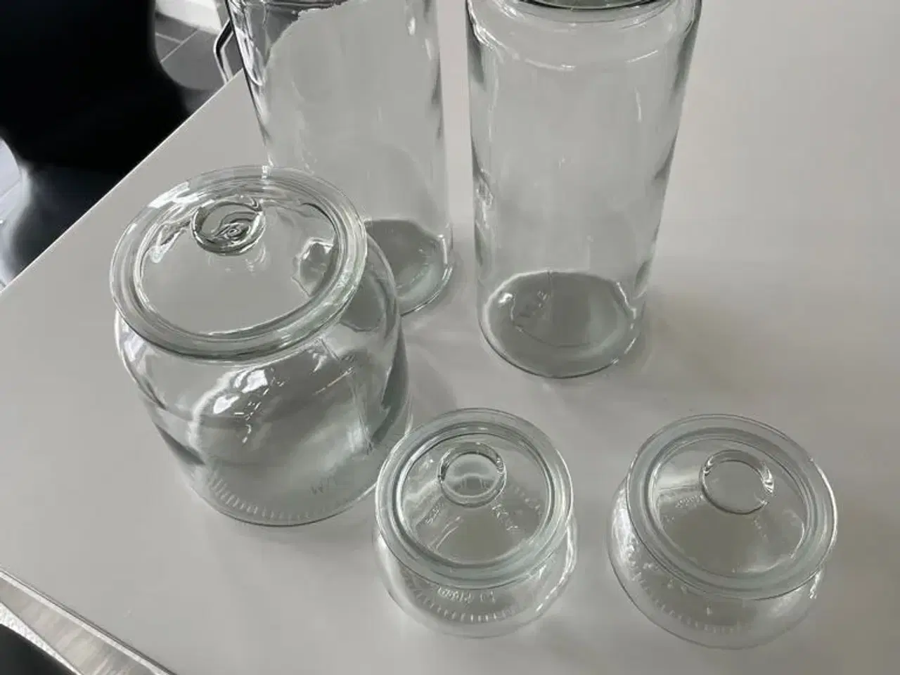 Billede 1 - IKEA opbevaringsglas med låg