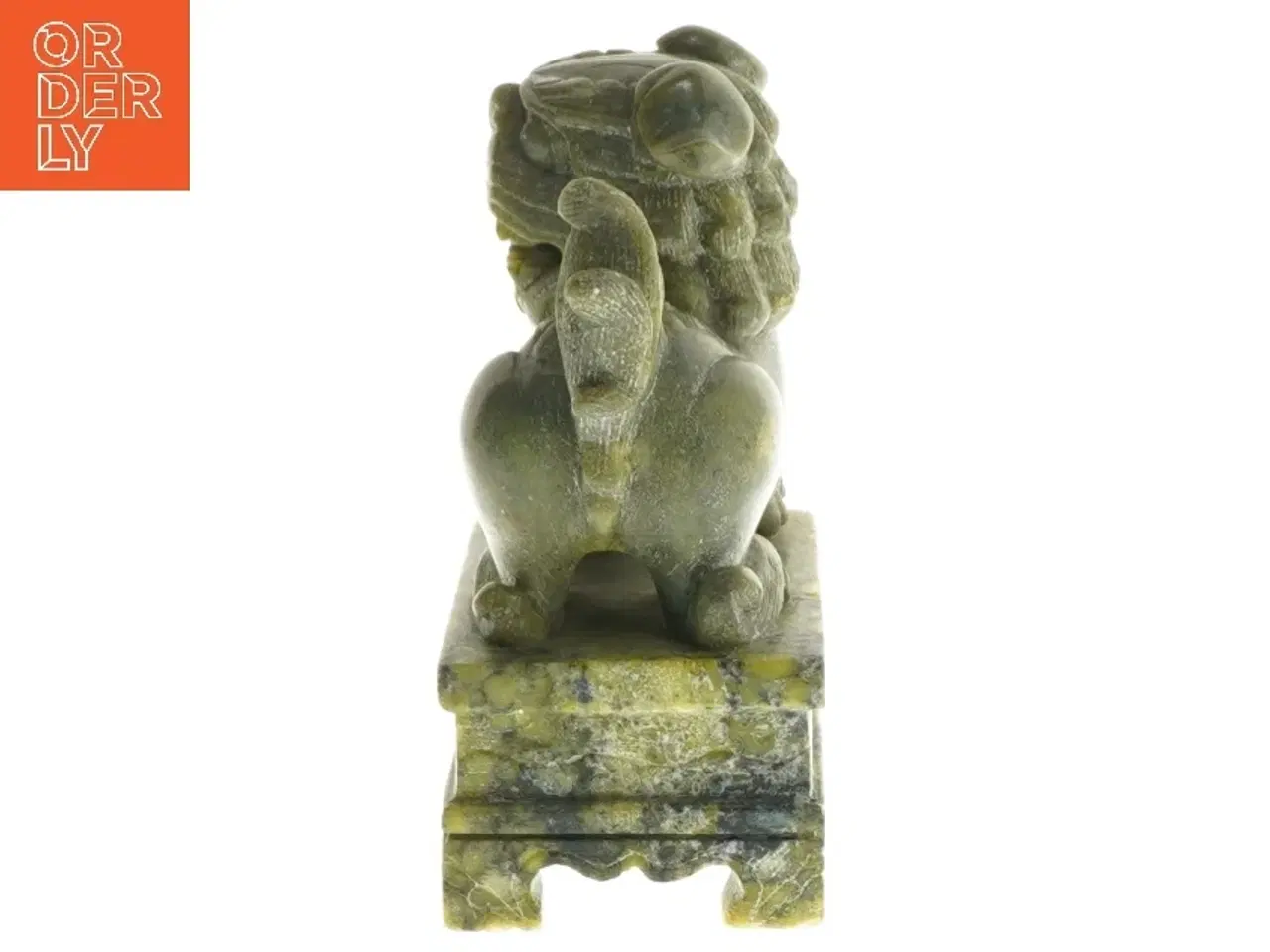 Billede 3 - Stenfigur af kinesisk løve eller foo hund (str. 10,5 cm)