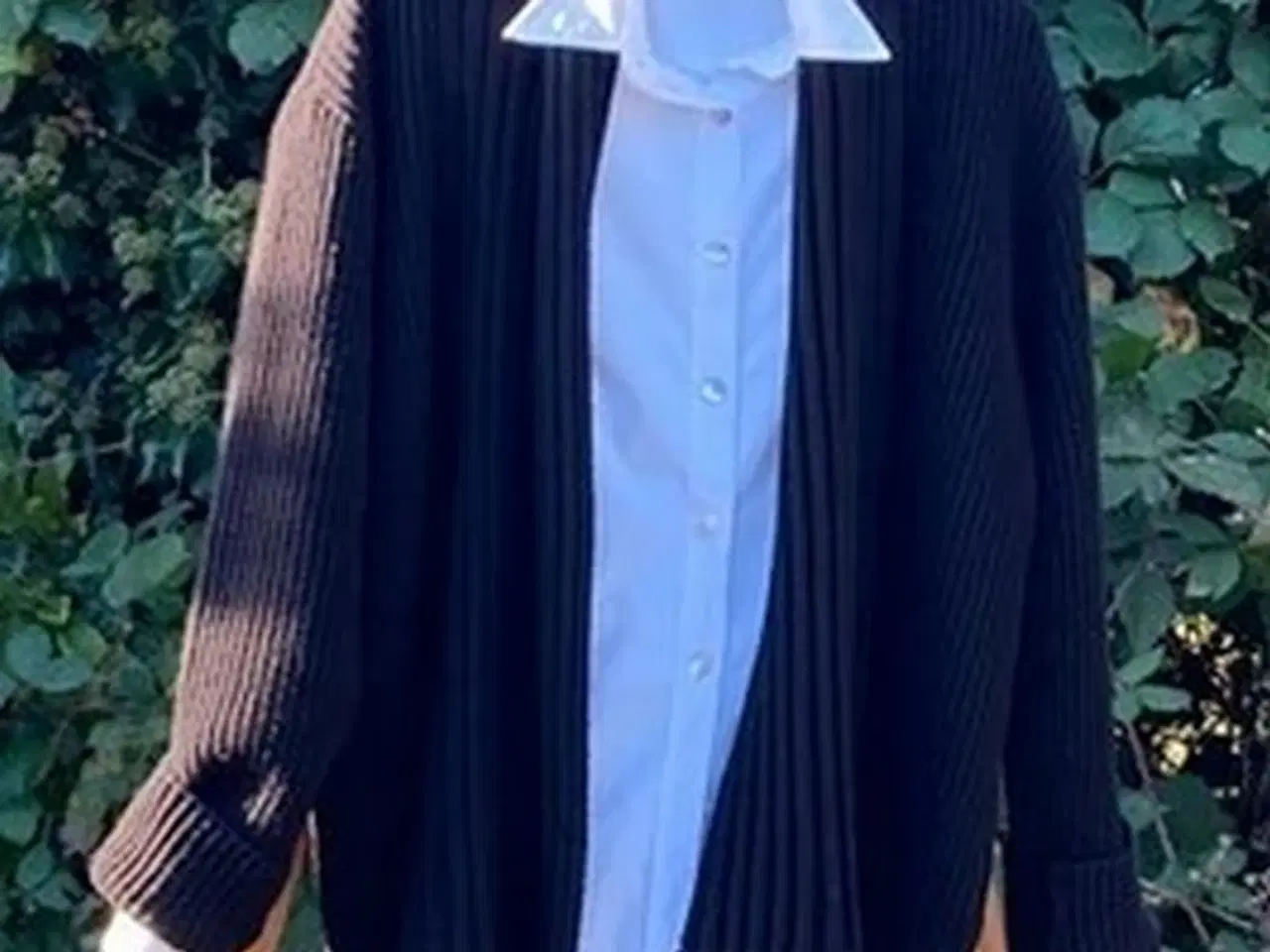 Billede 5 - Ivan Grundahl cardigan med længde og sjalskrave