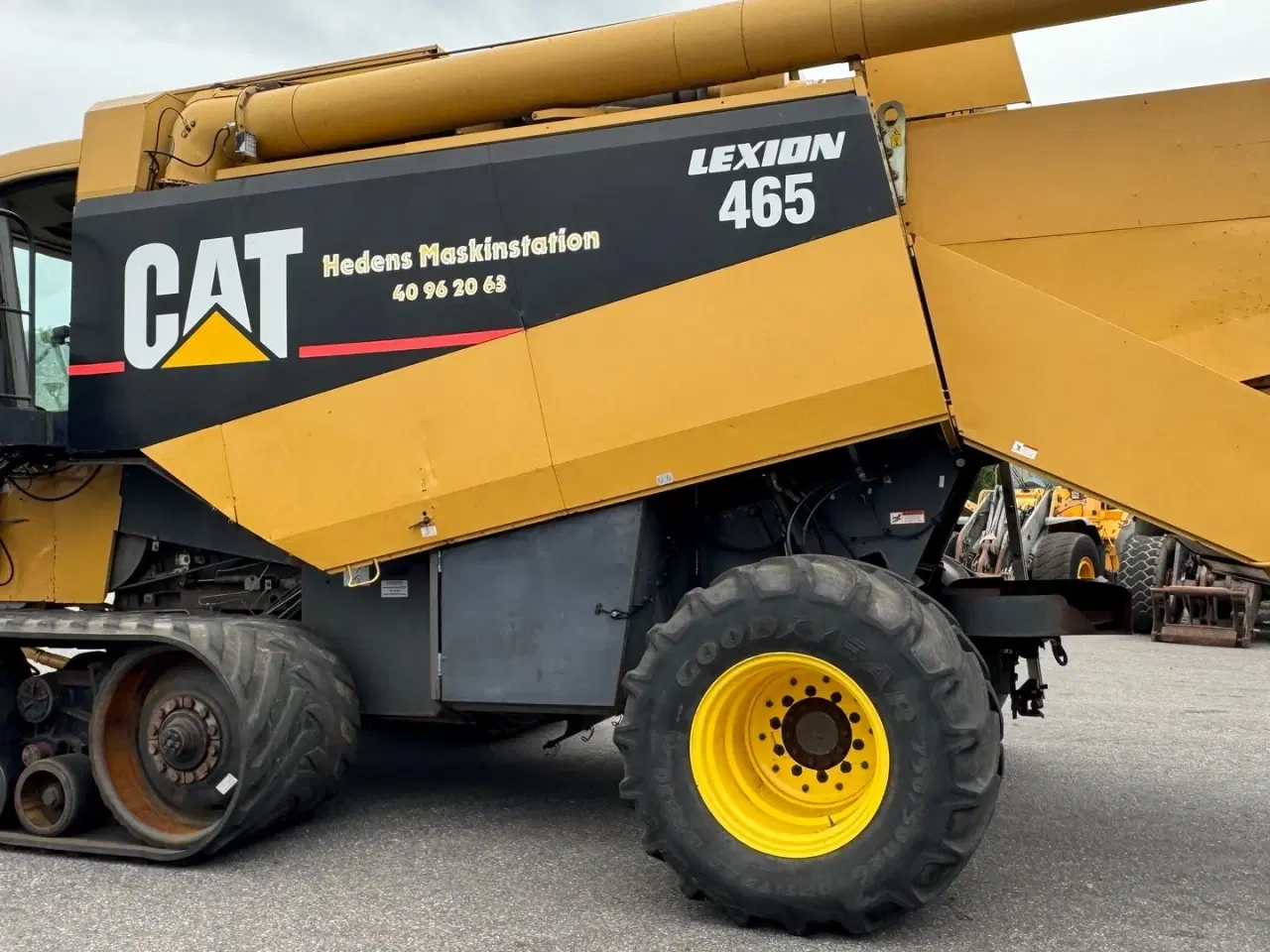 Billede 5 - CLAAS Lexion 460 MED 30 FODS SKÆREBORD, BÆLTER OG 4WD!