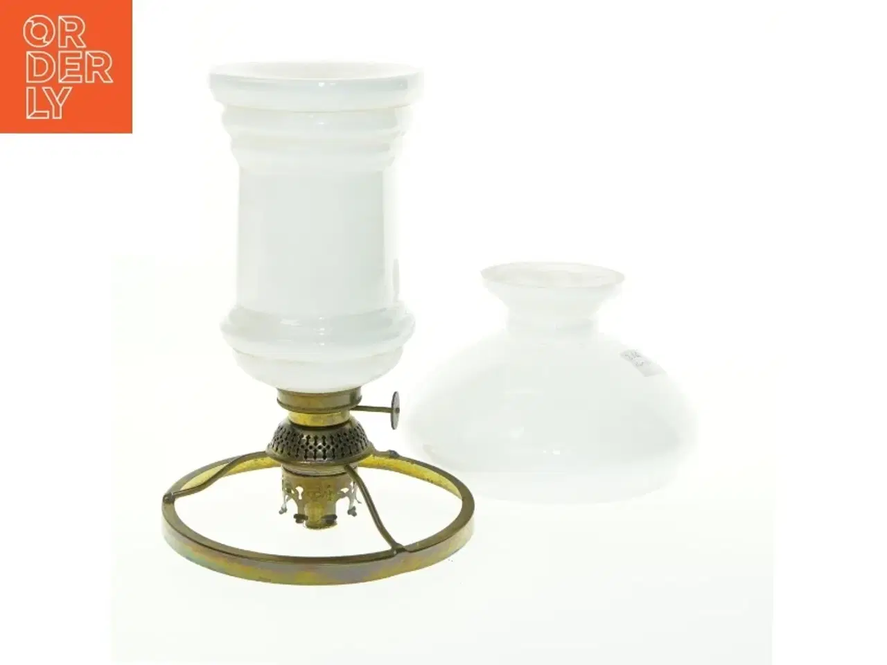 Billede 3 - Gammel olie lampe (str. 33x18 cm)