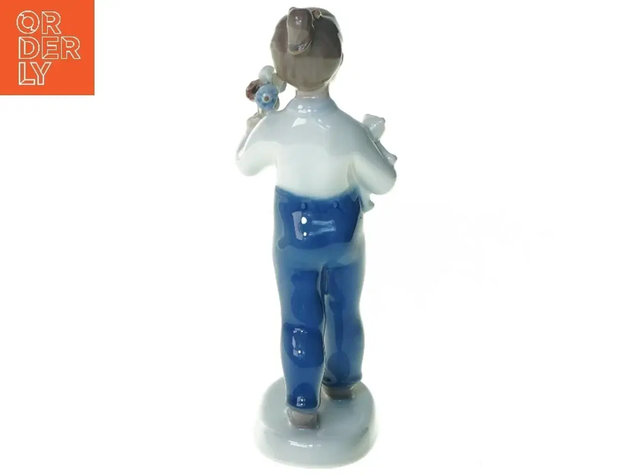 Billede 3 - PIGE MED BAMSE, BING & GRØNDAHL NR. 2398 fra Bing Og Grøndahl (str. 16 x 8 x 5 cm)