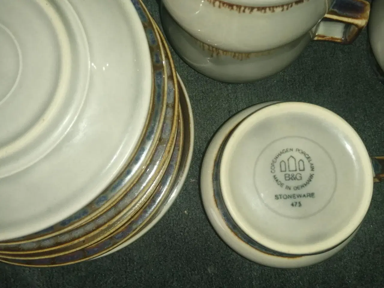 Billede 5 - 26 DELE BING & GRØNDAHL, MODEL MEXICO STONEWARE