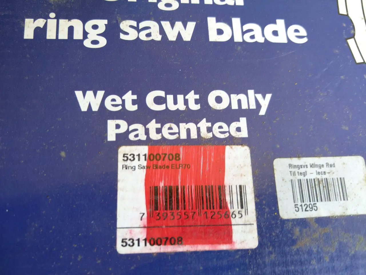 Billede 3 - Husqvarna Diamant Ring sav skæreskive.