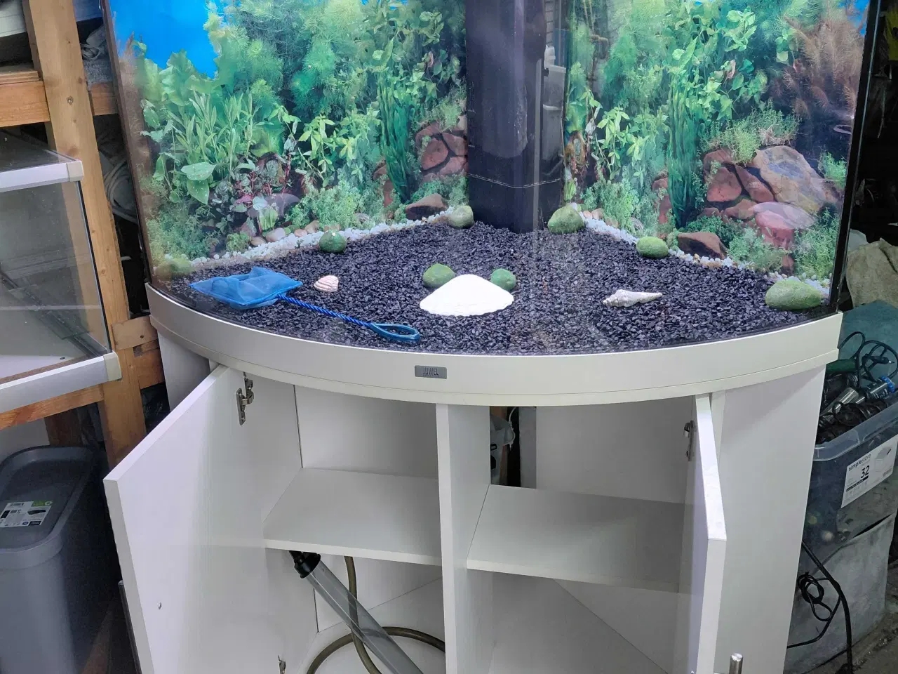 Billede 5 - Hjørne akvarier 190L
