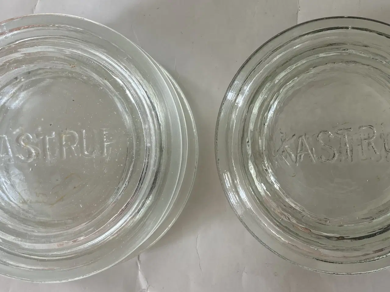 Billede 4 - ½L Kastrup Sylteglas / Henkogningsglas + ekstra lå
