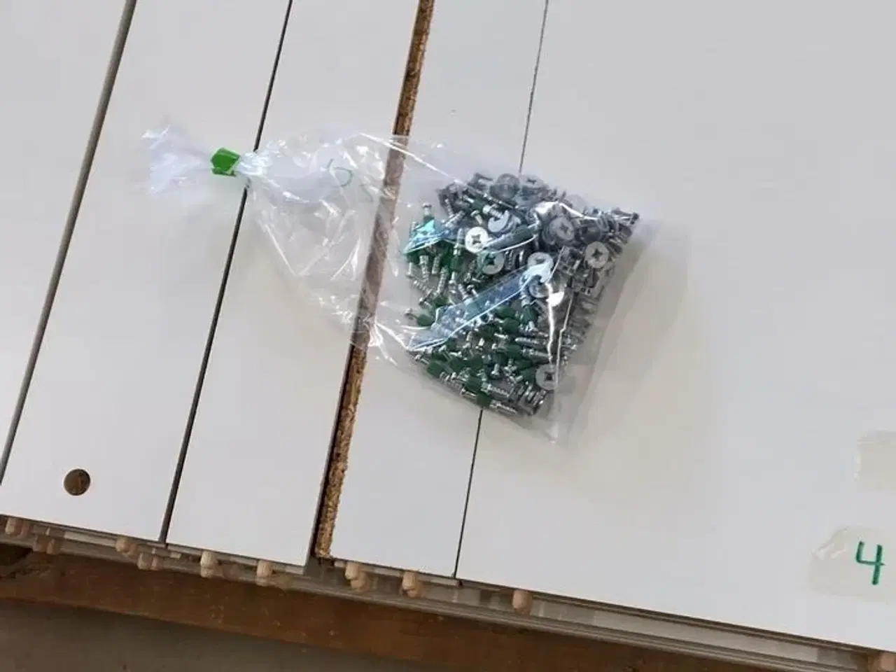 Billede 10 - 4 stk. usamlet højskabe H: 214,4 x B: 60 x D: 58,1 cm uden låger.