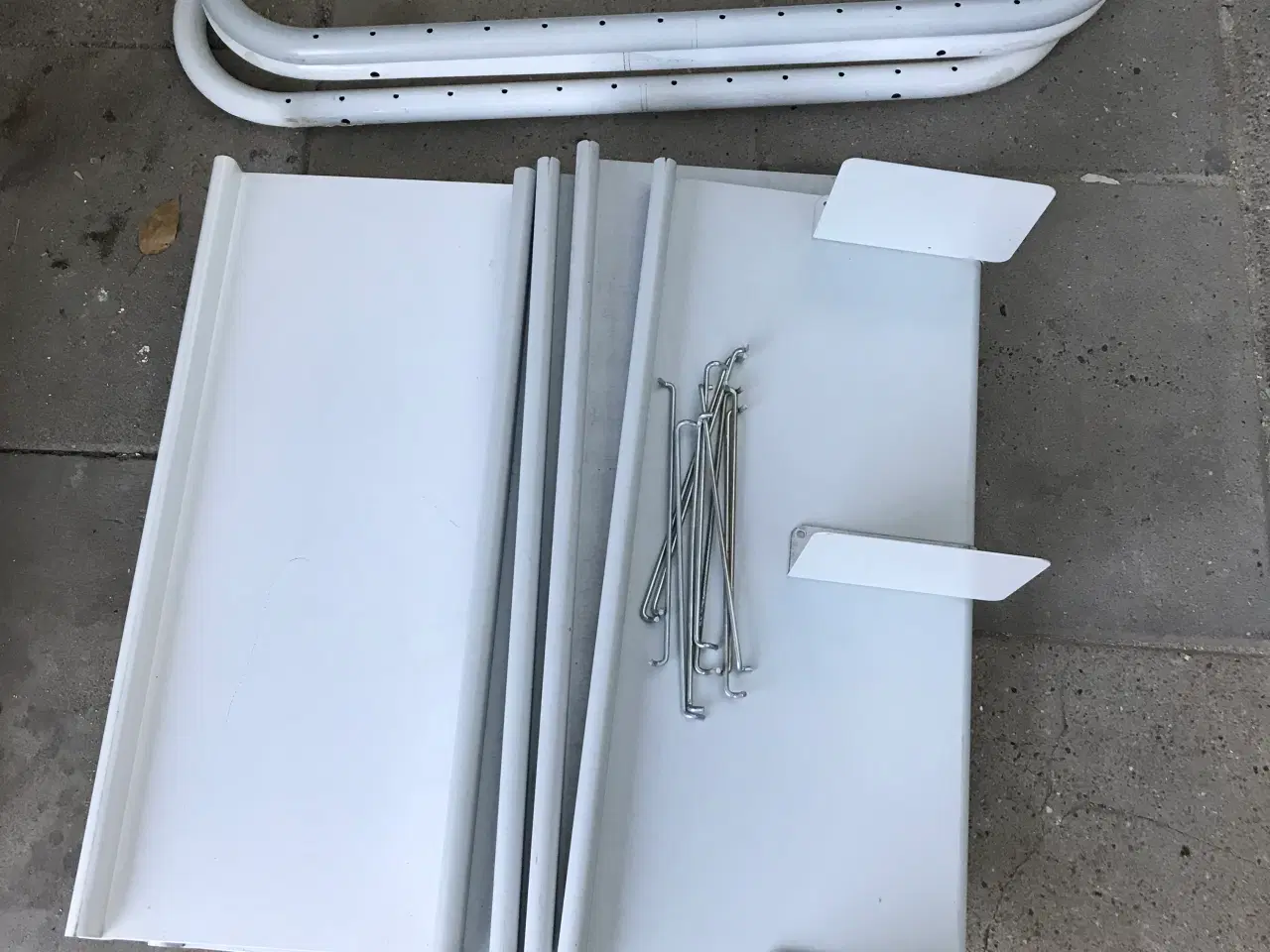 Billede 1 - Stålreoler 80 cm.