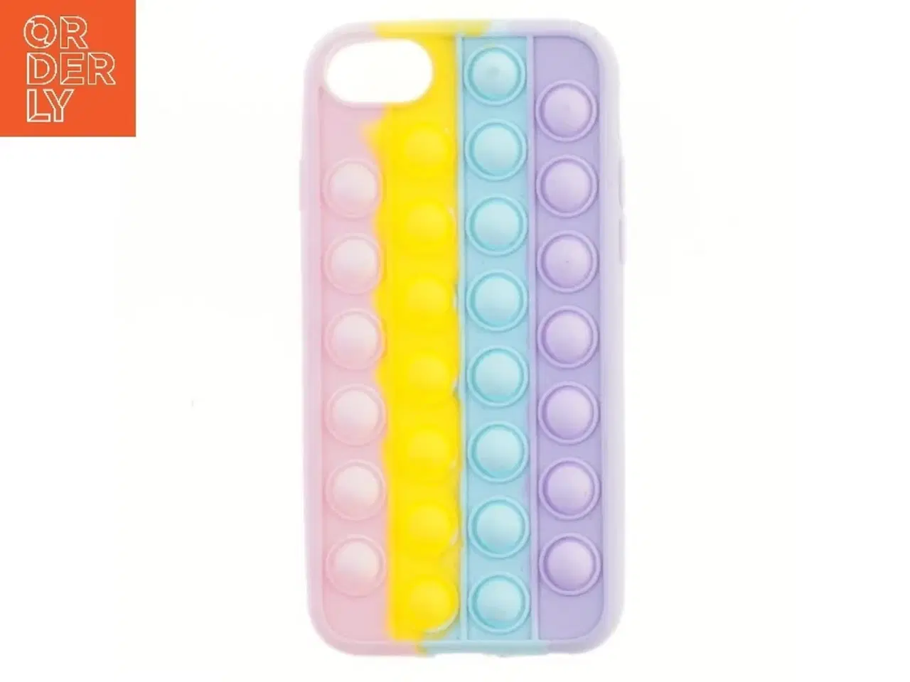 Billede 2 - Farverig mobilcover med pop it design (str. 14,5x7,5 cm)