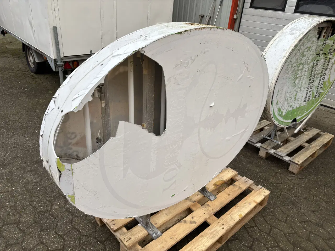 Billede 4 - Lysskilt 2 stk - Pris: 500 kr for begge