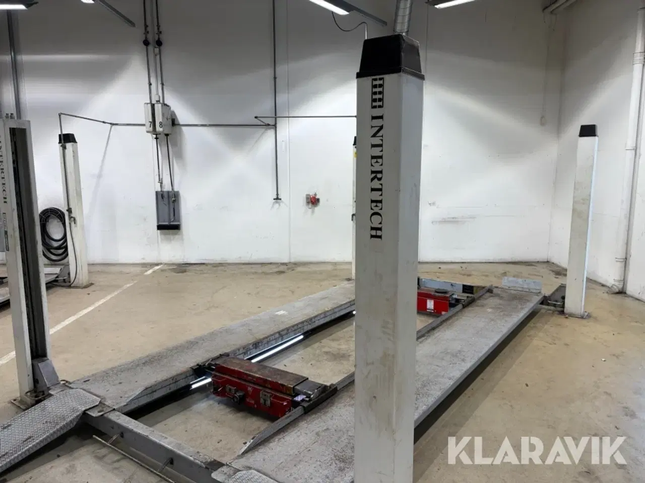 Billede 3 - 4-søjlet autolift Intertech 450
