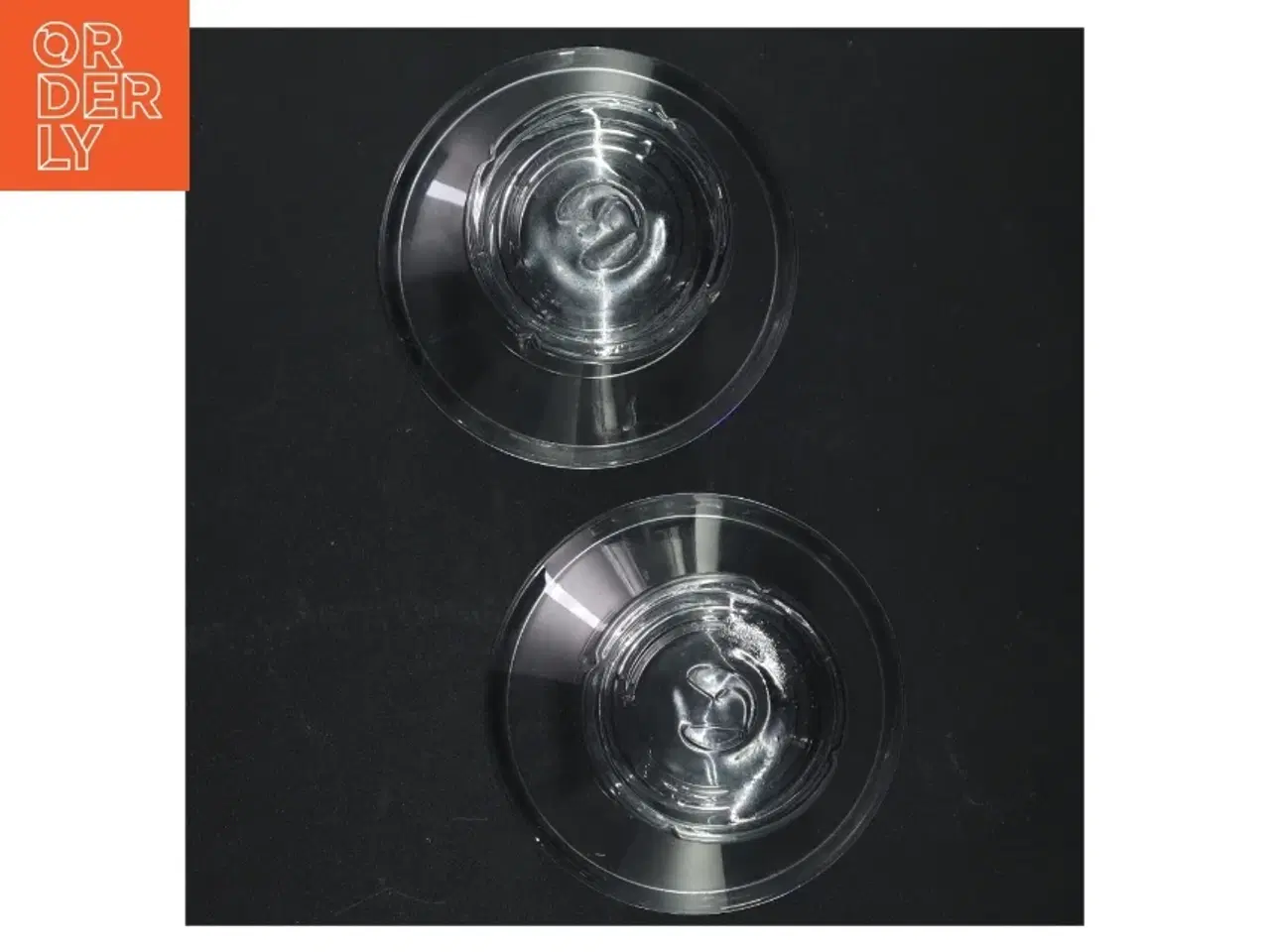 Billede 4 - Gennemsigtige glaslysestager fra Rosendahl (str. Ø 10,5 cm 7 cm)