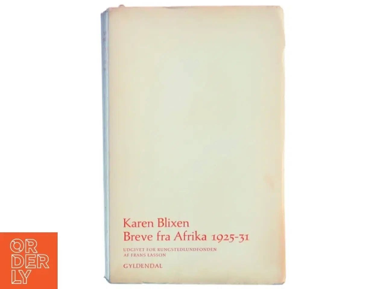 Billede 1 - Breve fra Afrika 1925-31 af Karen Blixen (Bog)