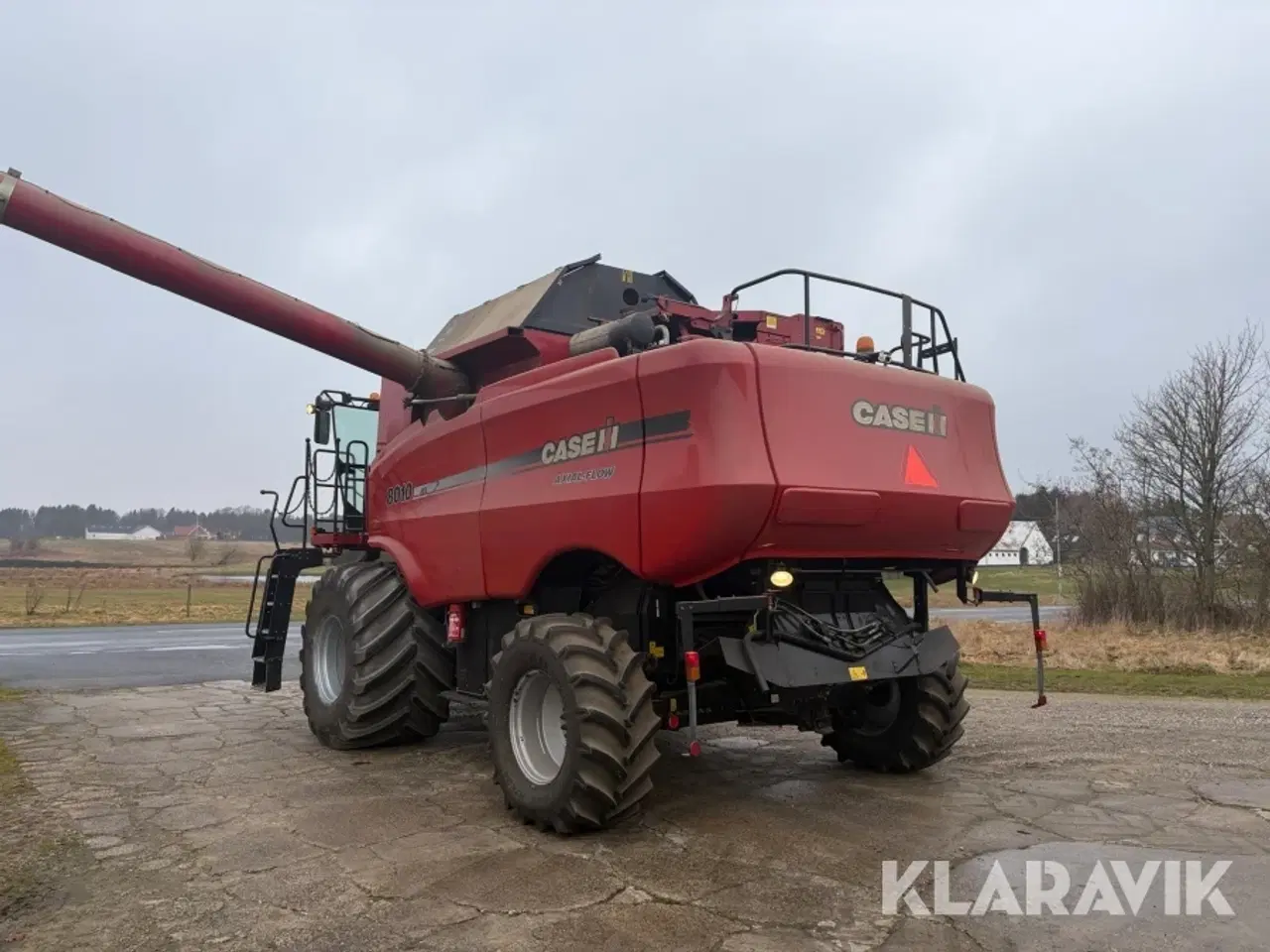Billede 4 - Mejetærsker Case 8010 arial-flow - skærebor medfølger