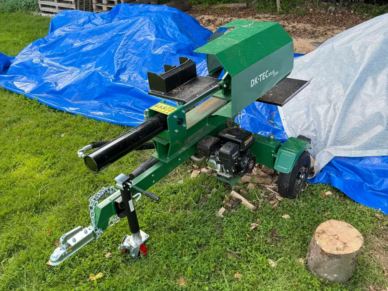 Billede 2 - Brændeflækker 22 tons benzin