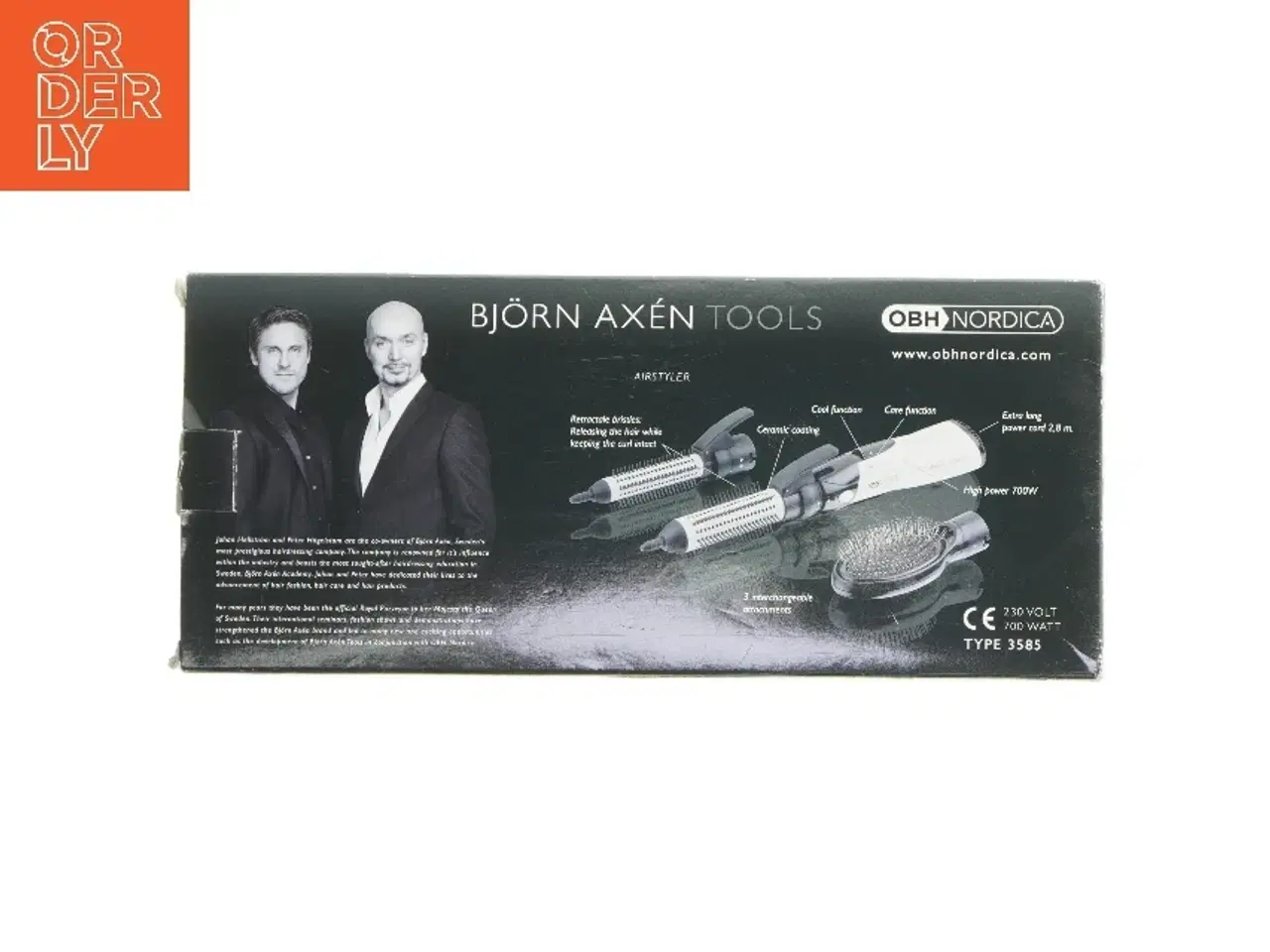 Billede 6 - OBH Nordica Bjrn Axén Airstyler fra OBH Nordica (str. 25 cm)