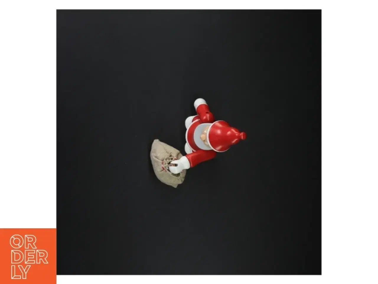 Billede 4 - Julemandsfigur med sæk fra Kay Bojsen (str. 20 x 10 cm)