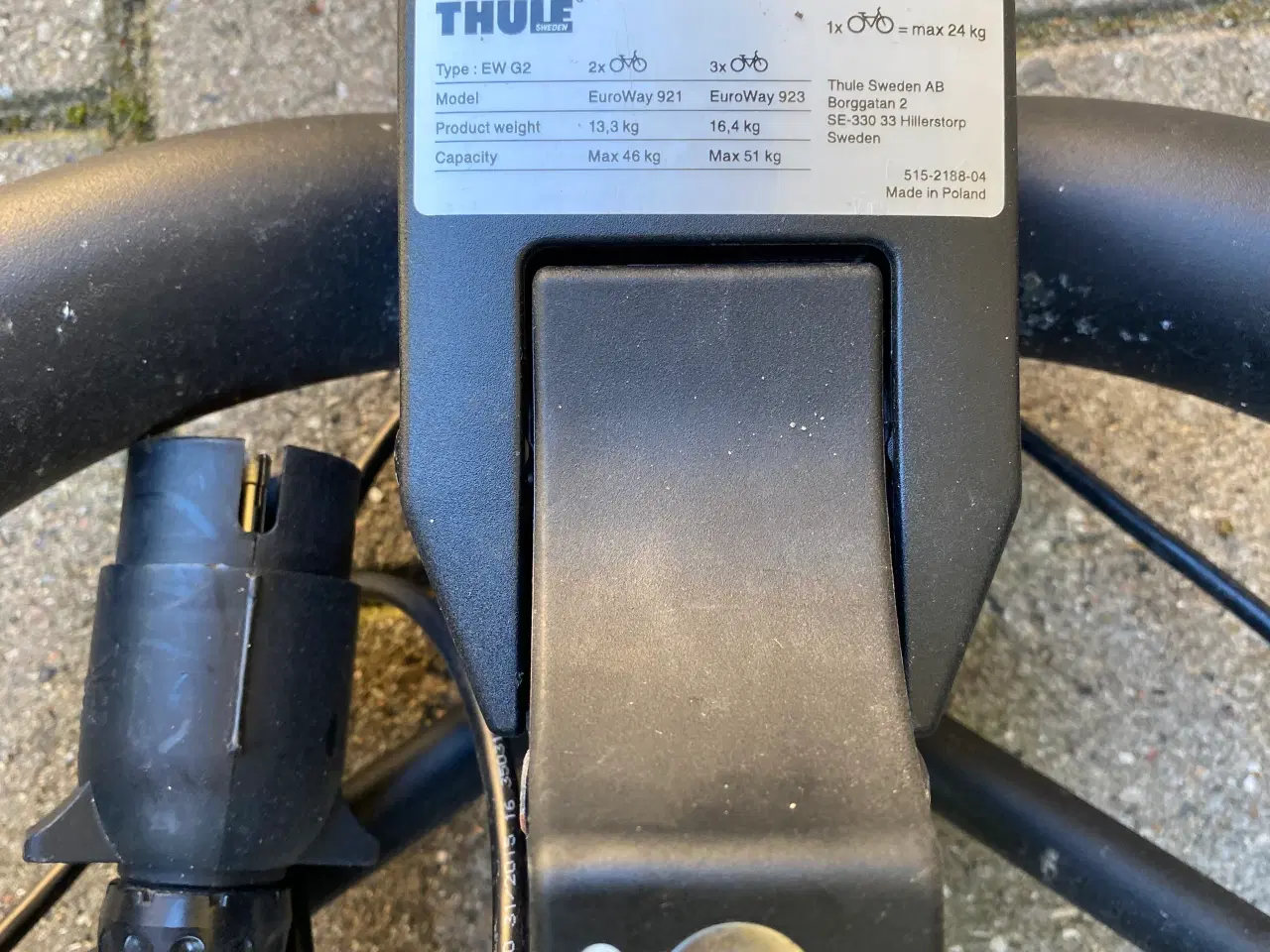 Billede 2 - Thule cykelholder til 3 cykler 