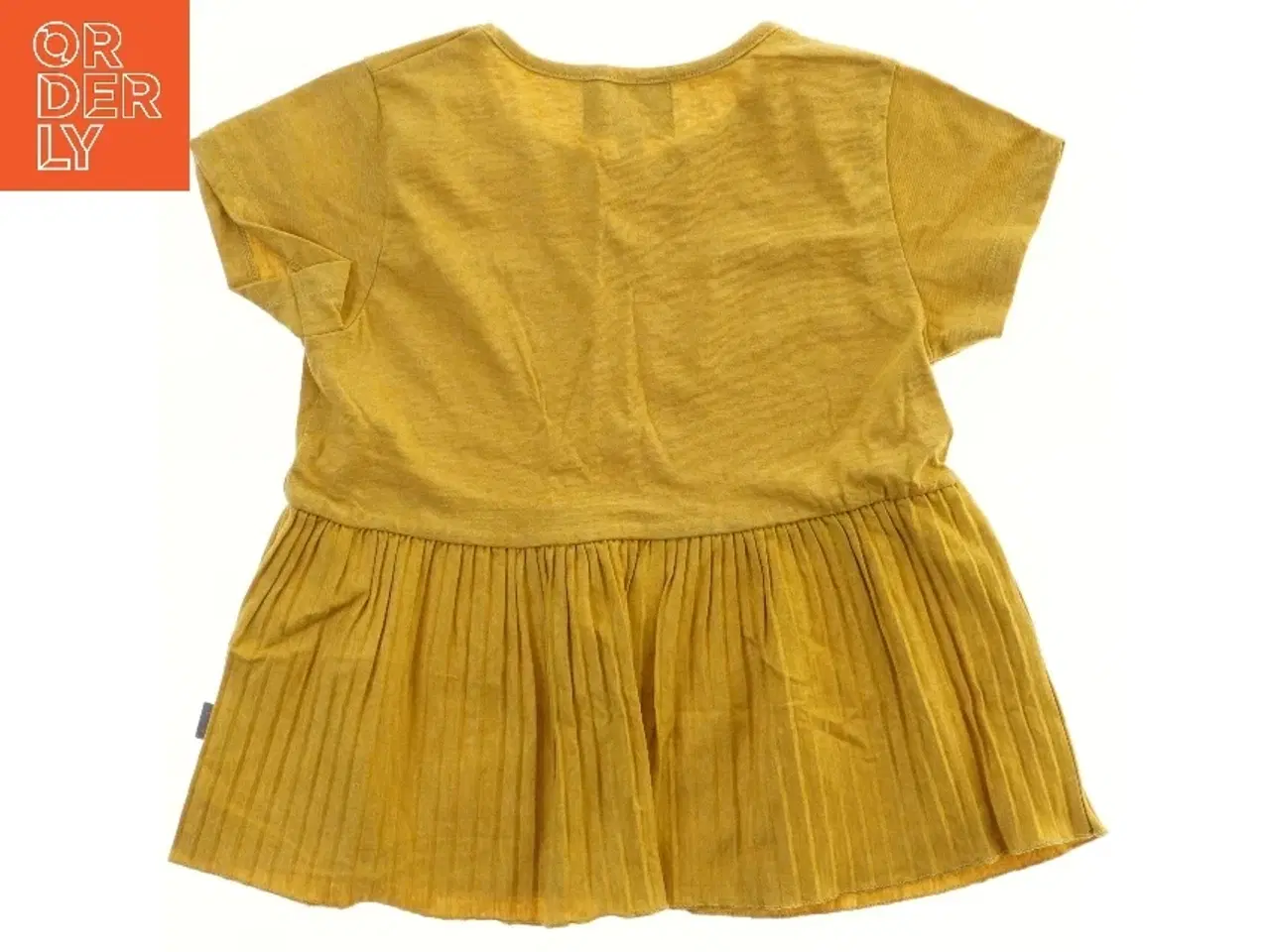 Billede 2 - Gul kjole med rynket nederdel fra Creamie (str. 122)